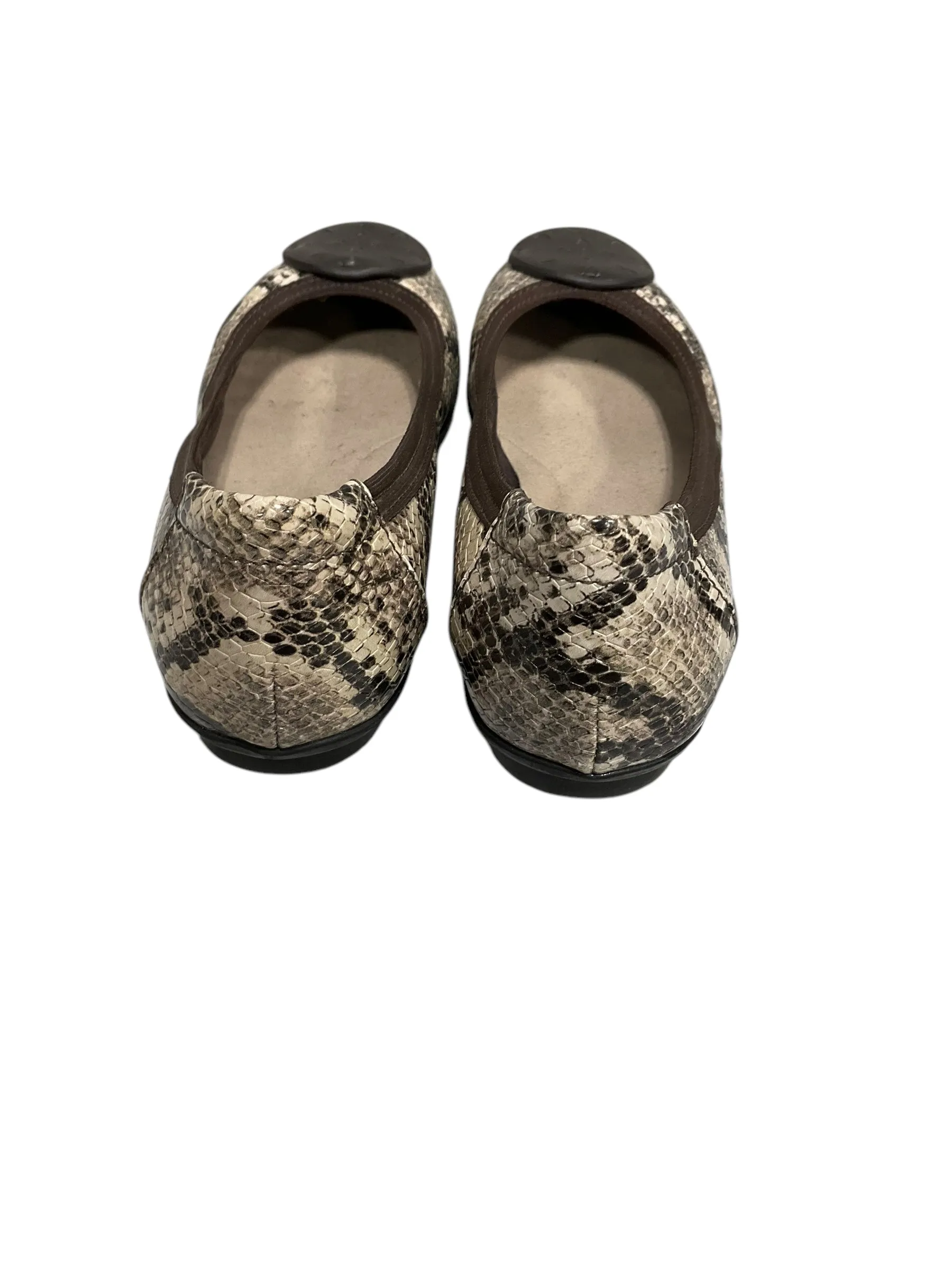 Shoes Flats By Clarks In Snakeskin Print, Size: 6 clarks