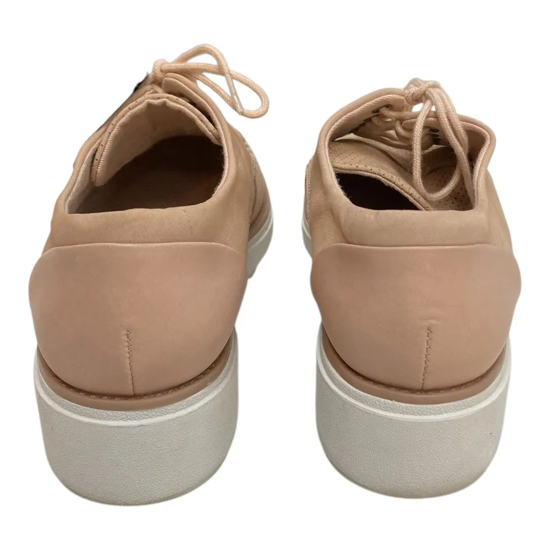 Shoes Sneakers By Clarks In Peach, Size: 8.5 clarks