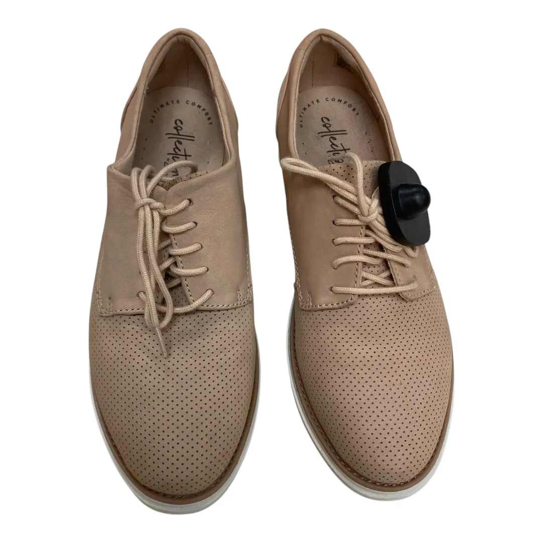 Shoes Sneakers By Clarks In Peach, Size: 8.5 clarks