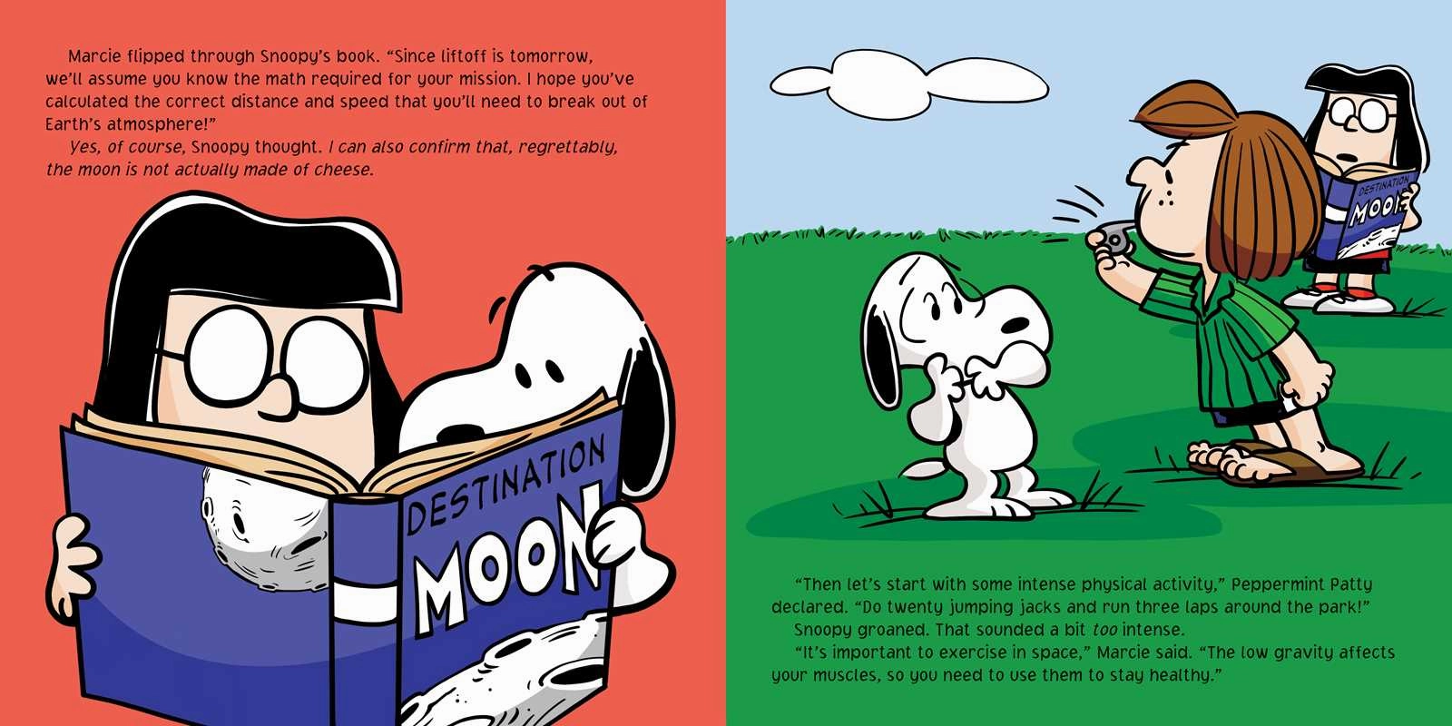 Shoot for the Moon, Snoopy! by Charles  M. Schulz