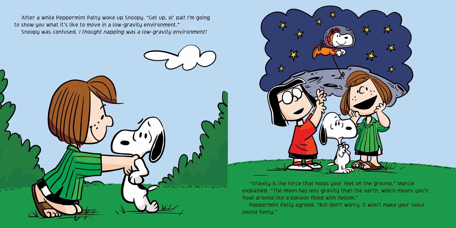 Shoot for the Moon, Snoopy! by Charles  M. Schulz