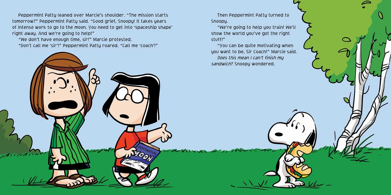 Shoot for the Moon, Snoopy! by Charles  M. Schulz