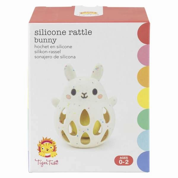 Silicone Rattle - Bunny