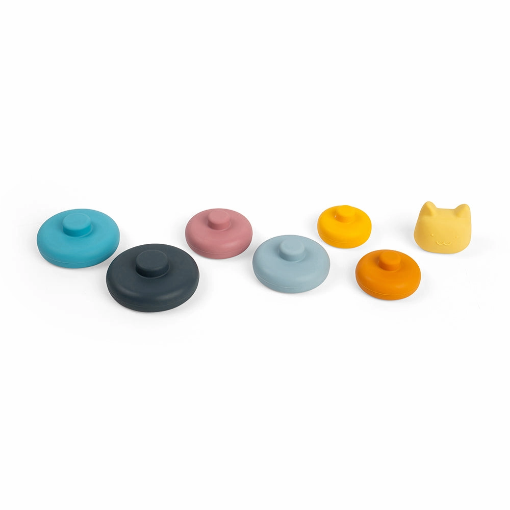 Silicone Stacking Cat