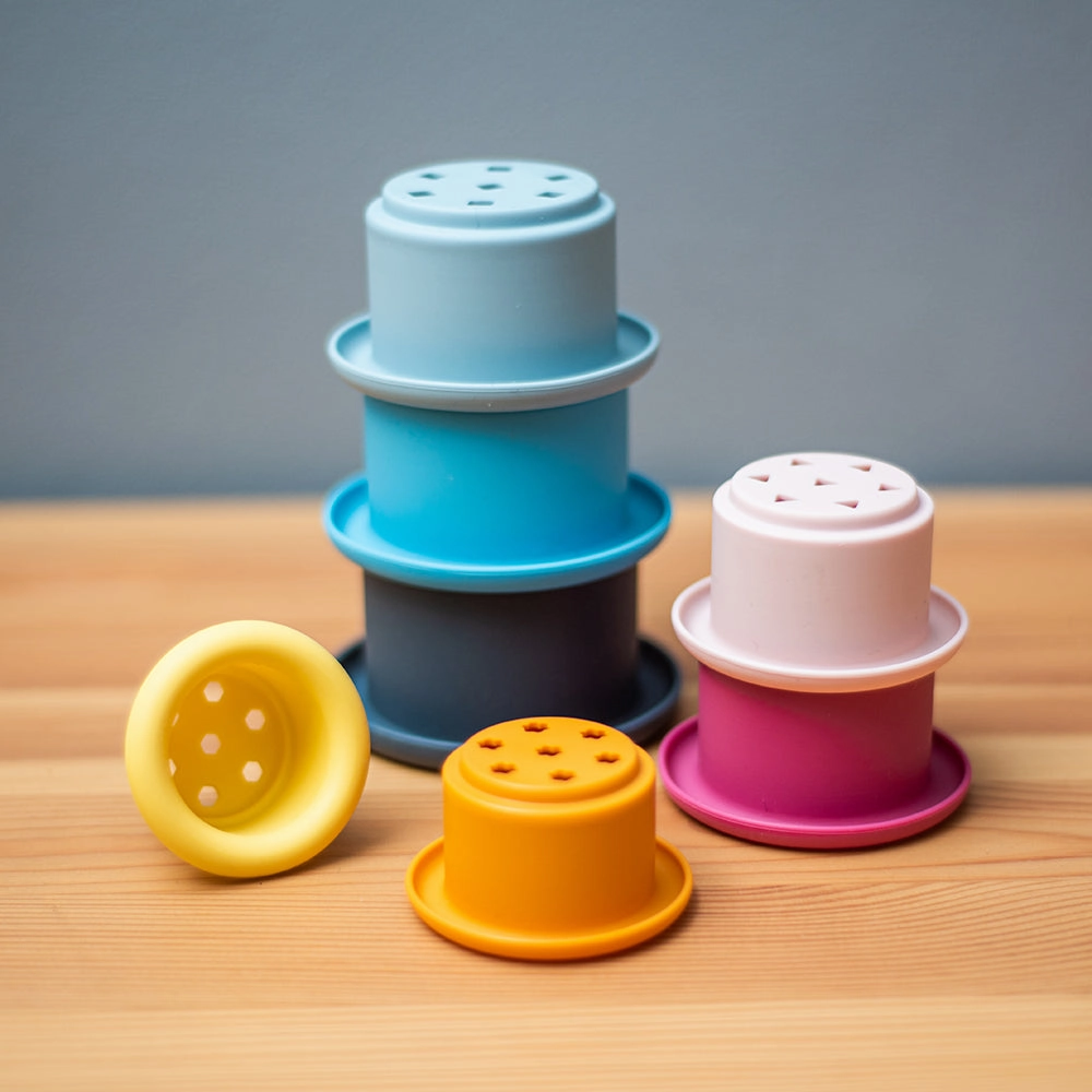 Silicone Stacking Cups