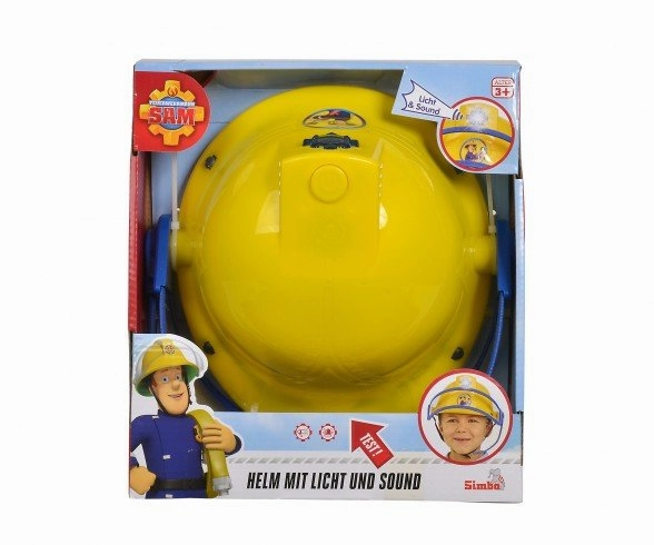 SIMBA - FIREMAN SAM PLASTIC HELMET W/ MICROPHONE