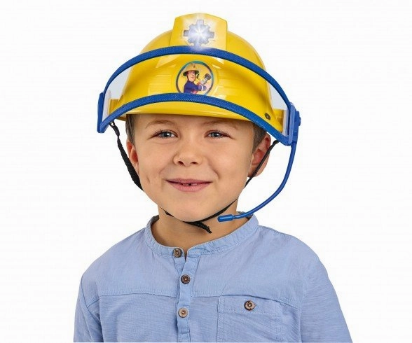 SIMBA - FIREMAN SAM PLASTIC HELMET W/ MICROPHONE