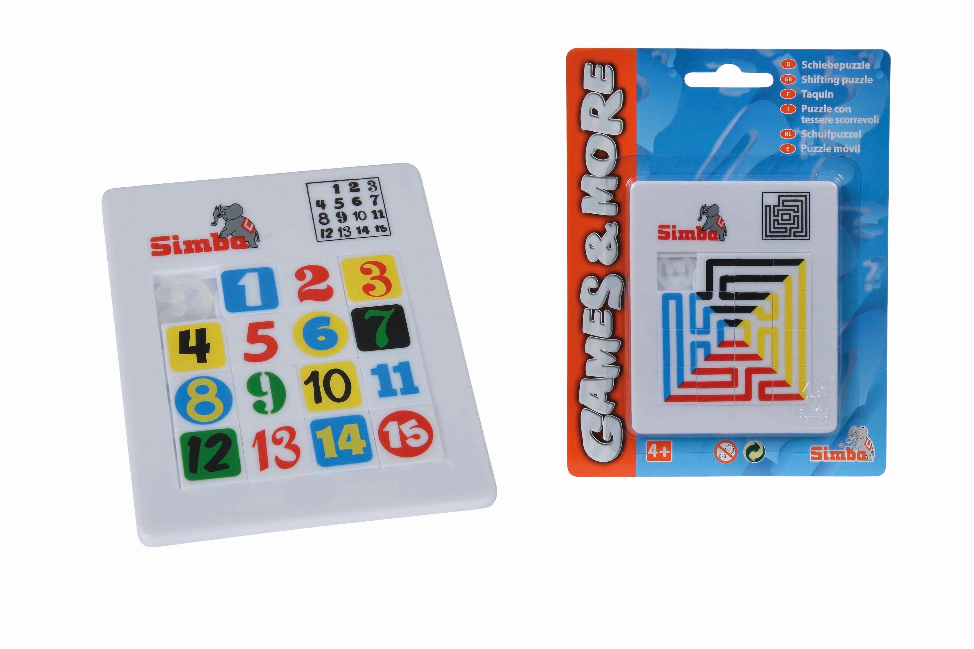 SIMBA - GAMES & MORE FUN PUZZLE 9.5CM X 11.75CM