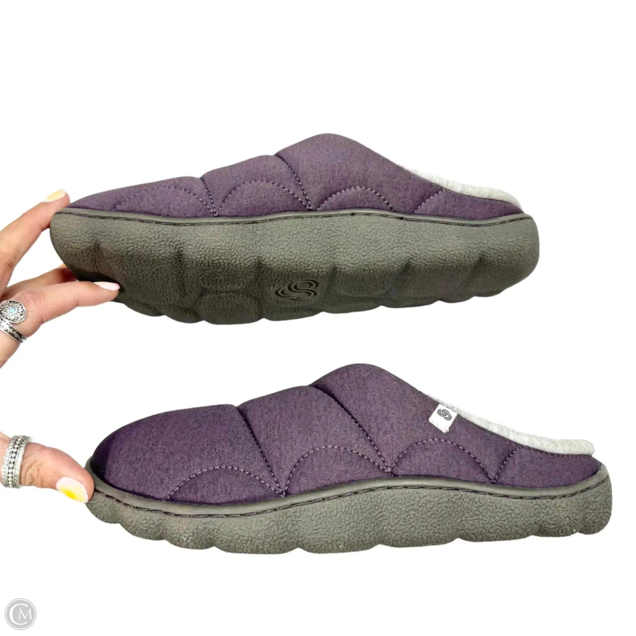 Slippers By Clarks In Purple, Size: 7 clarks