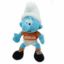 Smurfs Soft Cuddly Toy The Smurfs Baby Smurf Crawling - Blue