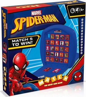 Spiderman Match game top trumps