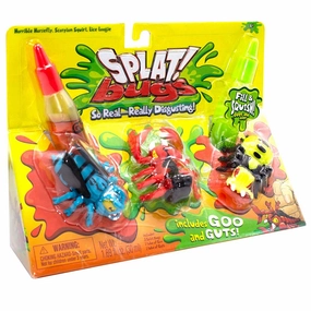Splat Bugs Horsefly Scorpion Louse Multicolor - Pack of 3