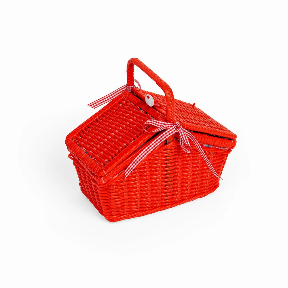 Spotted Basket Tea Set