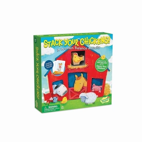 Stack Your Chickens! A Wooden Balance Game
