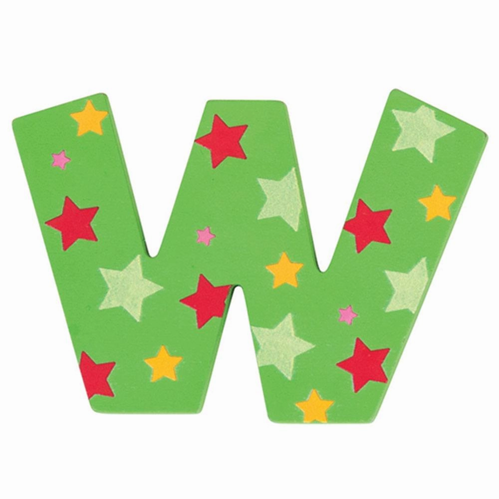 Star Letter W (One Supplied)