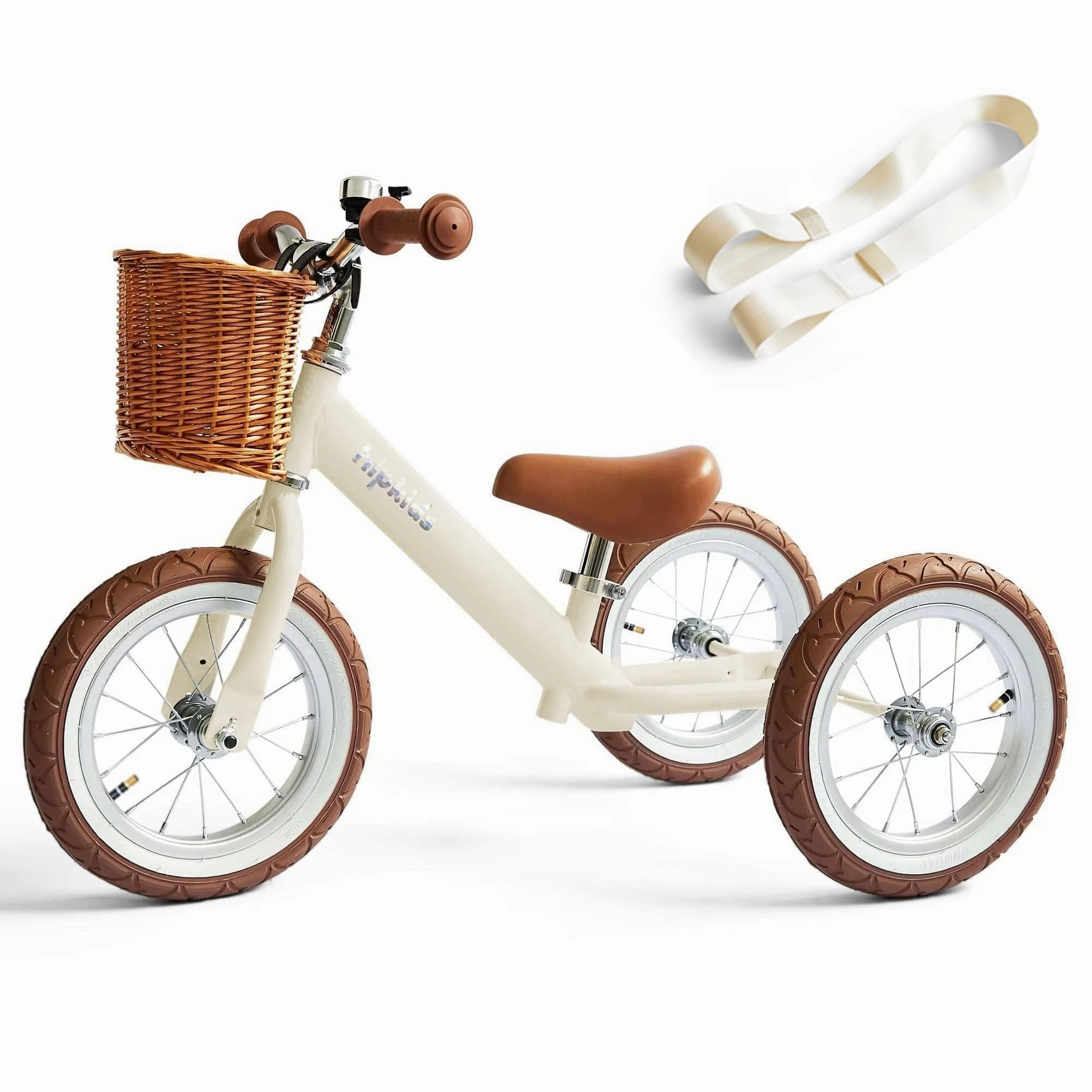 Steel 2 in 1 Trike with Carry Strap Bundle