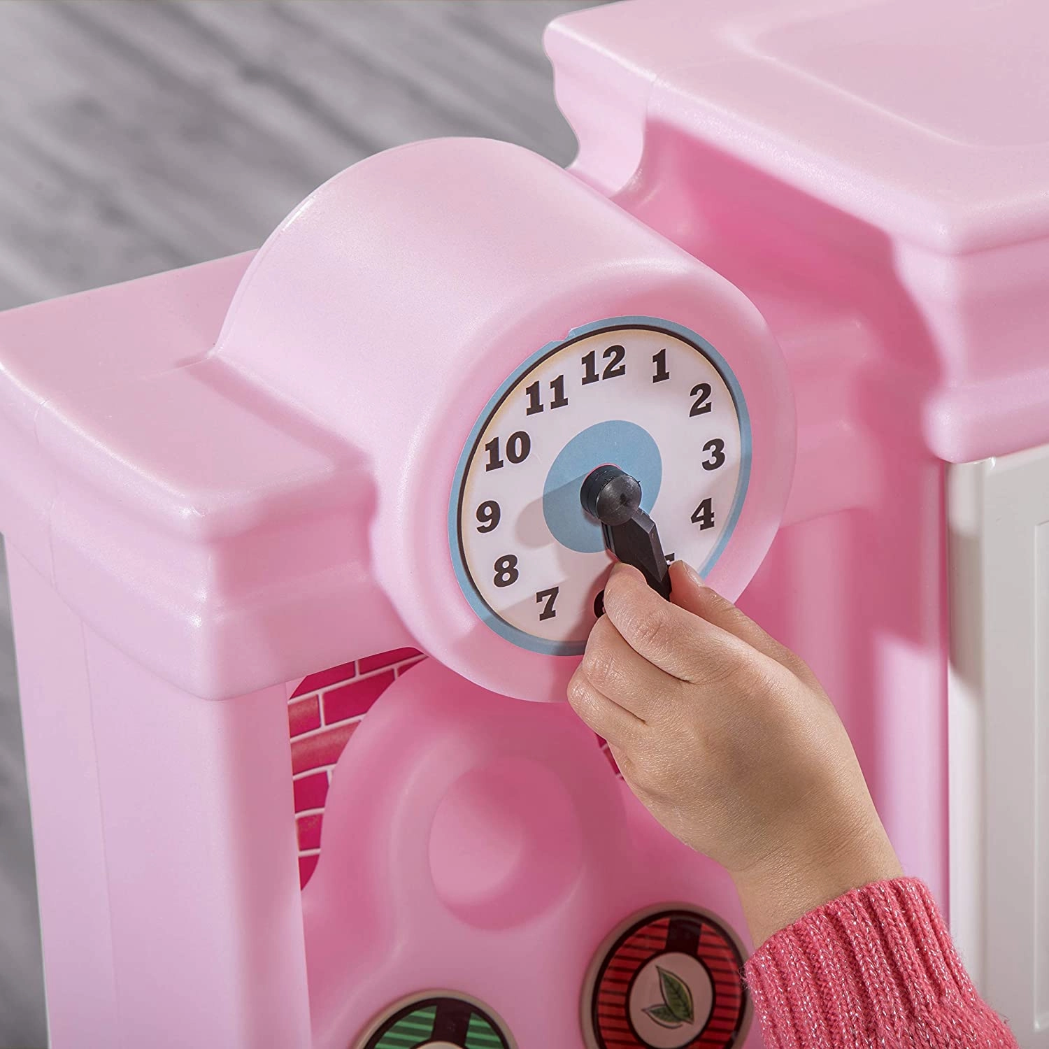 Step2 - Great Gourmet Kitchen Play Set - Light Pink kitchen for kids with 36-piece accessory set
