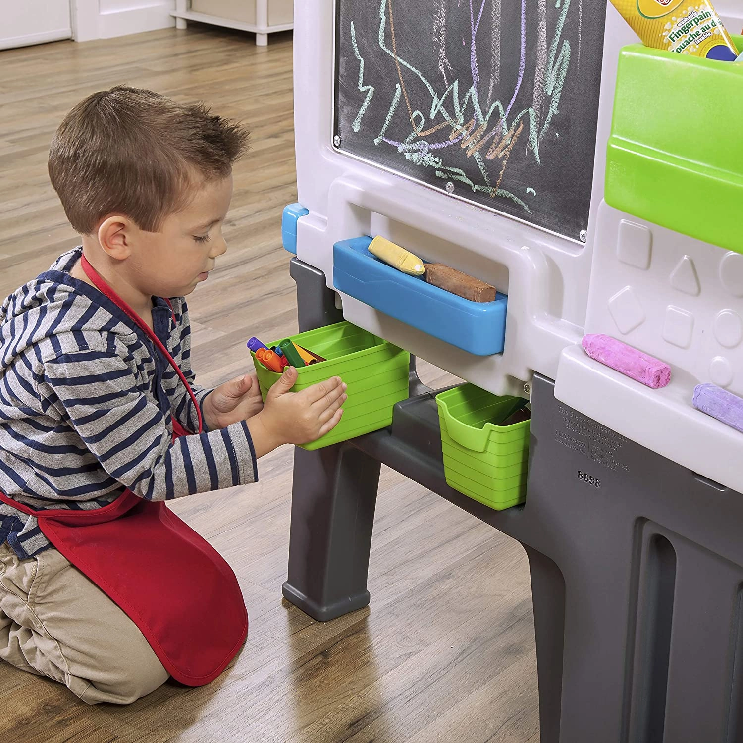Step2 Great Creations Art Centre (3  Years), Multicolor Play Set for kids ,drawing and writing study table ,educational toy set, multiple use