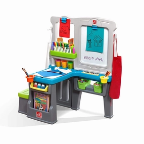 Step2 Great Creations Art Centre (3  Years), Multicolor Play Set for kids ,drawing and writing study table ,educational toy set, multiple use