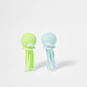 SUNNYLiFE Octopus Bath Toys Mint/Baby Blue Set of 2