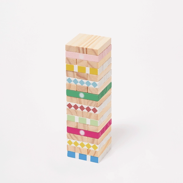 SUNNYLiFE Travel Jumbling Tower Majorelle