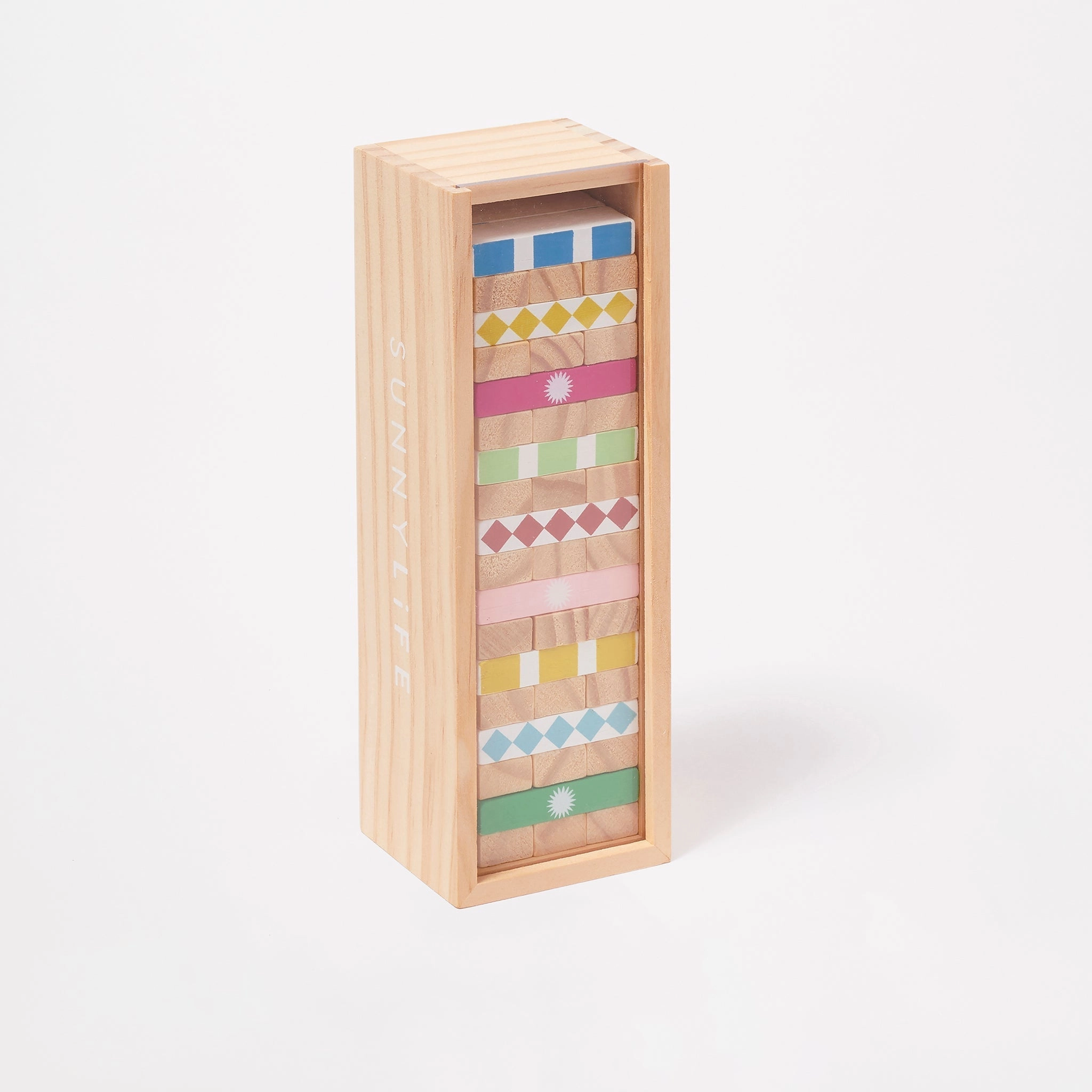 SUNNYLiFE Travel Jumbling Tower Majorelle
