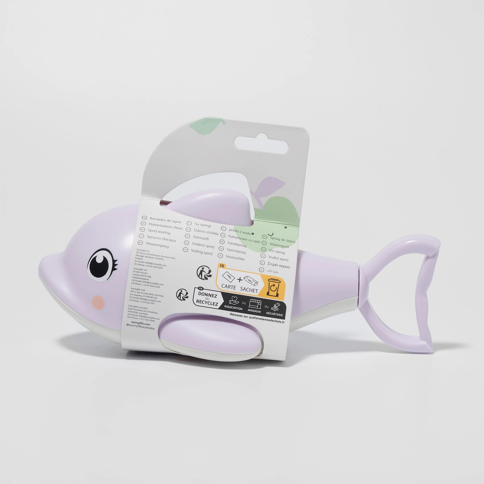 SUNNYLiFE Water Squirters Dolphin Pastel Lilac