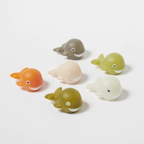 SUNNYLiFE Whale Bath Squirters Whale - Set of 6