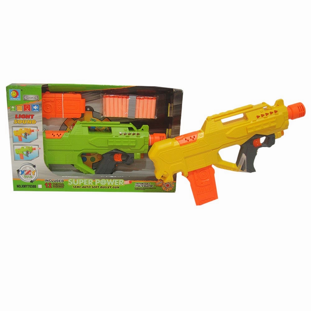 SUPER POWER SEMI AUTO SOFT BULLET GUN