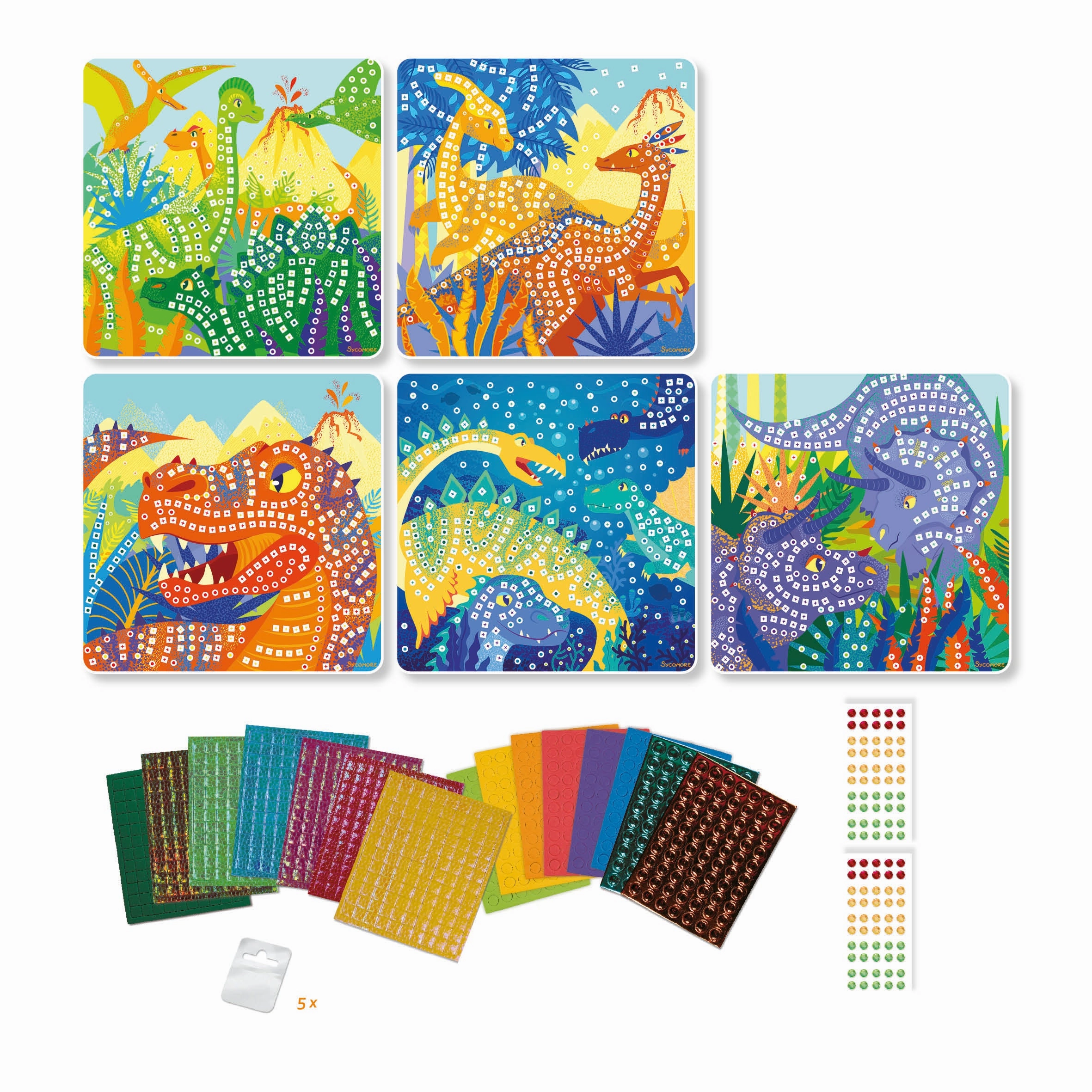 Sycomore L Mosaics Dinosaurs