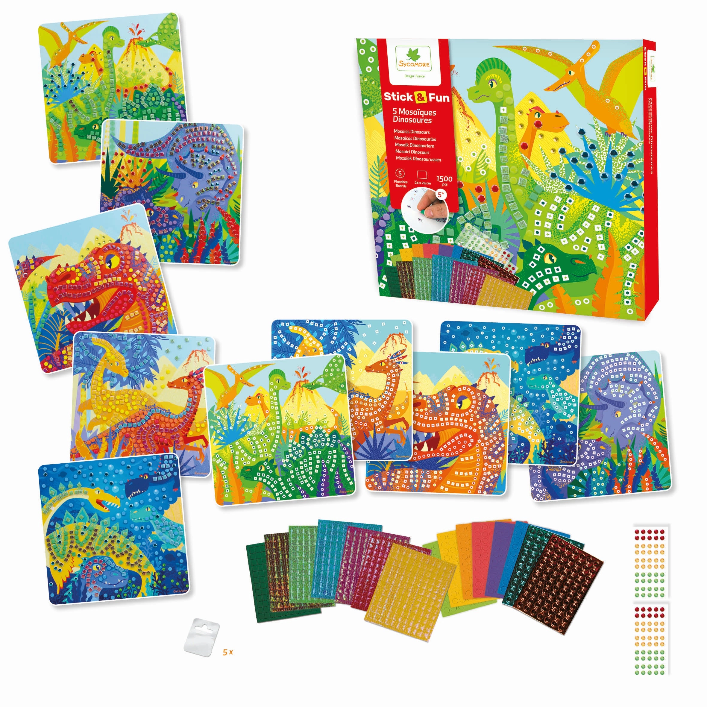 Sycomore L Mosaics Dinosaurs