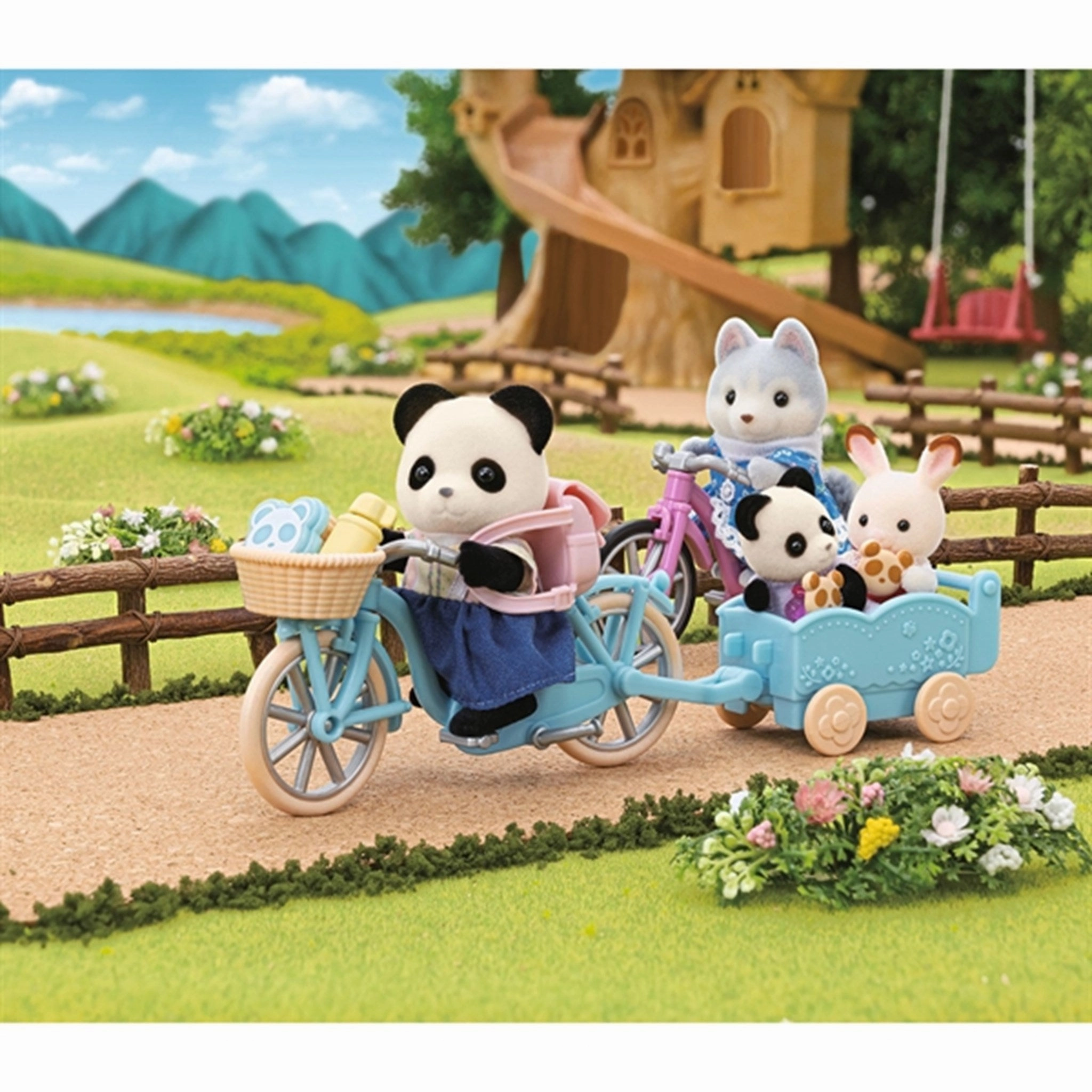 Sylvanian Families? Bike and Roller Skates Set With Figure