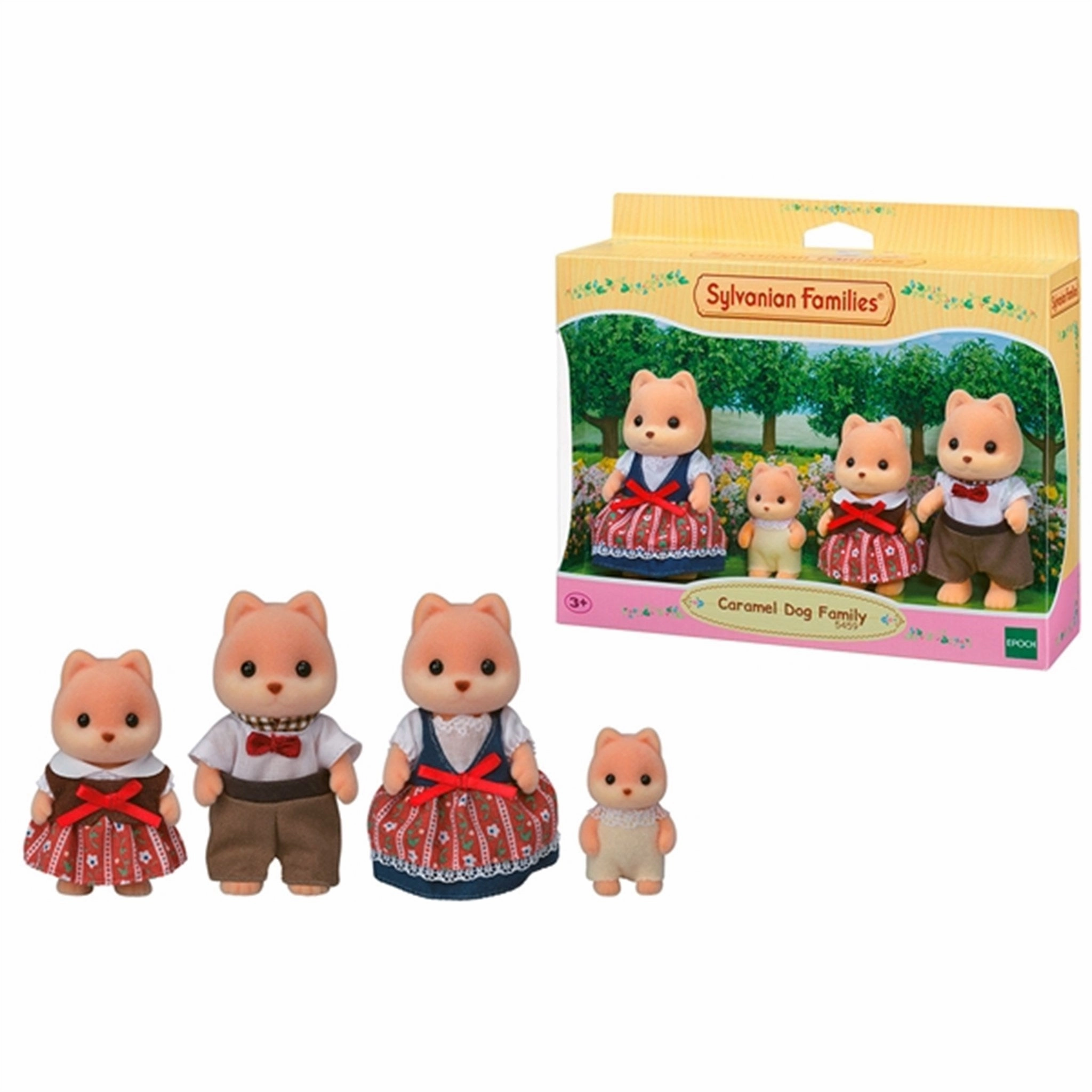 Sylvanian Families? Caramel Dog Family