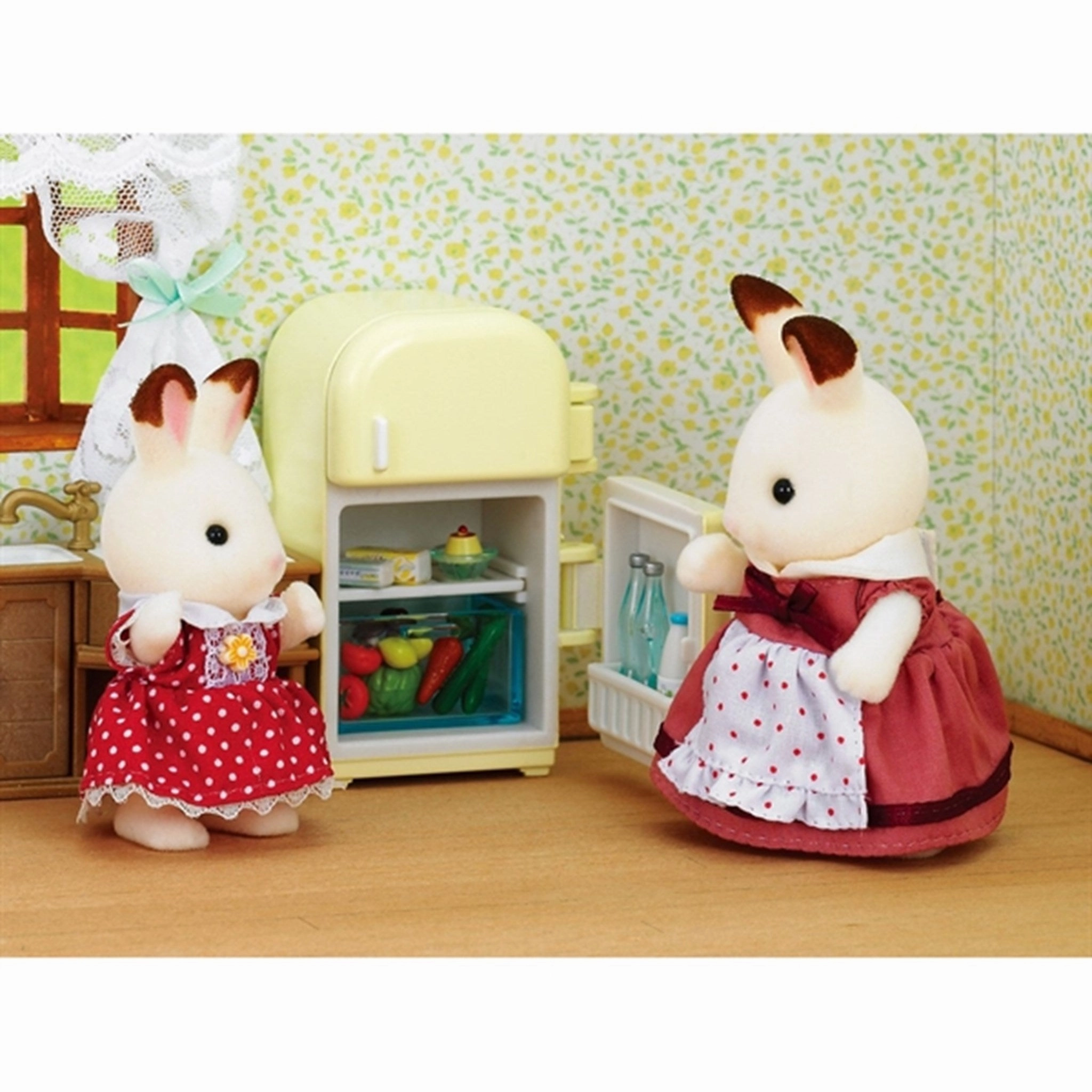 Sylvanian Families? Chocolate Rabbit Mother Set (Fridge)