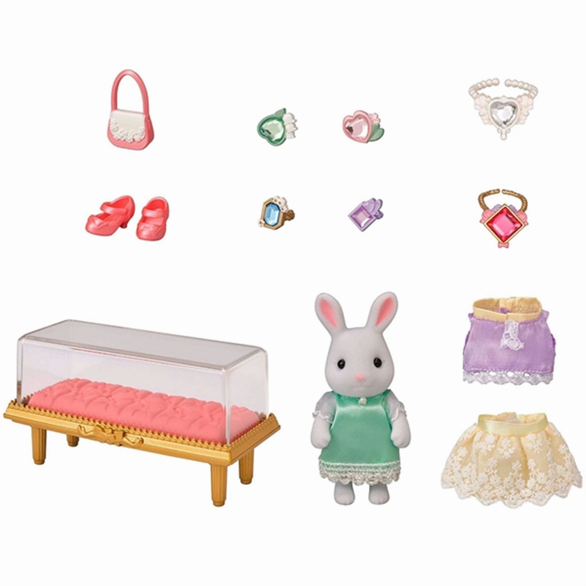 Sylvanian Families? Fashion and Jewellery Set With Figure