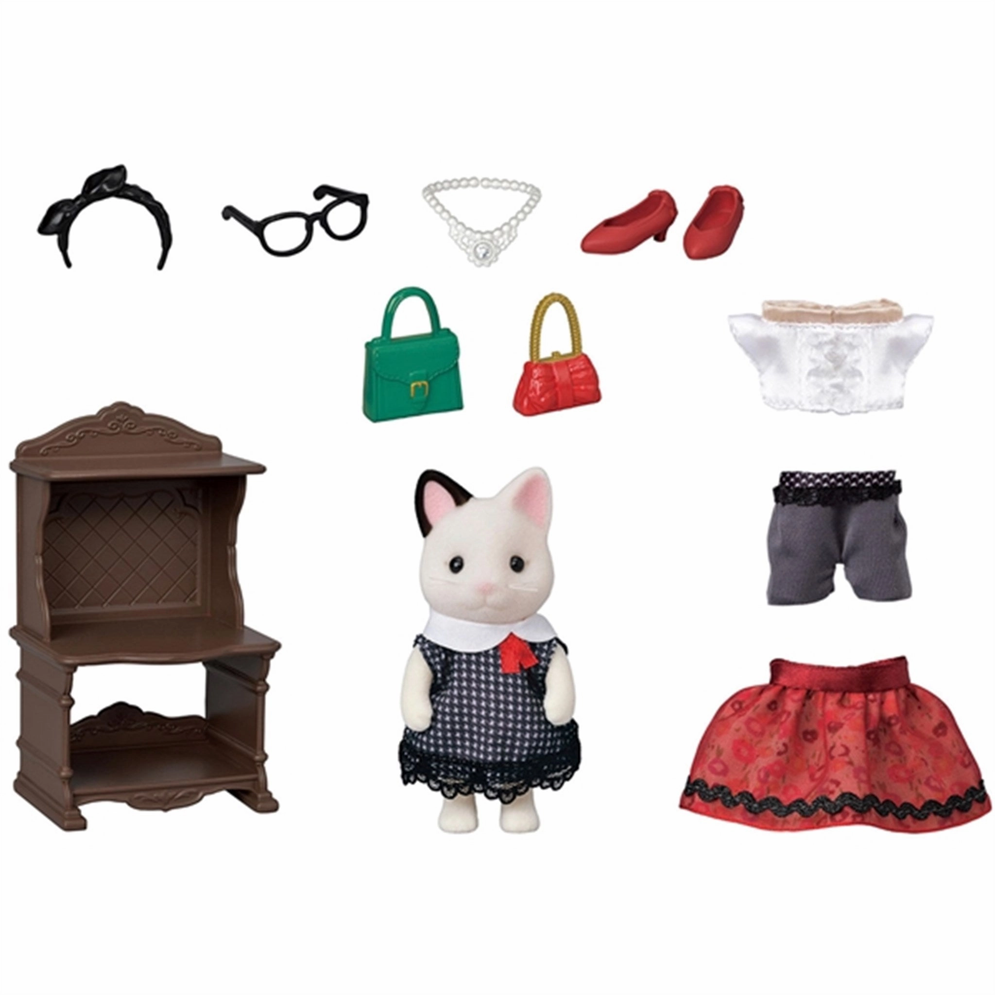 Sylvanian Families? Fashion Play Set Town Girl Series Tuxedo Cat