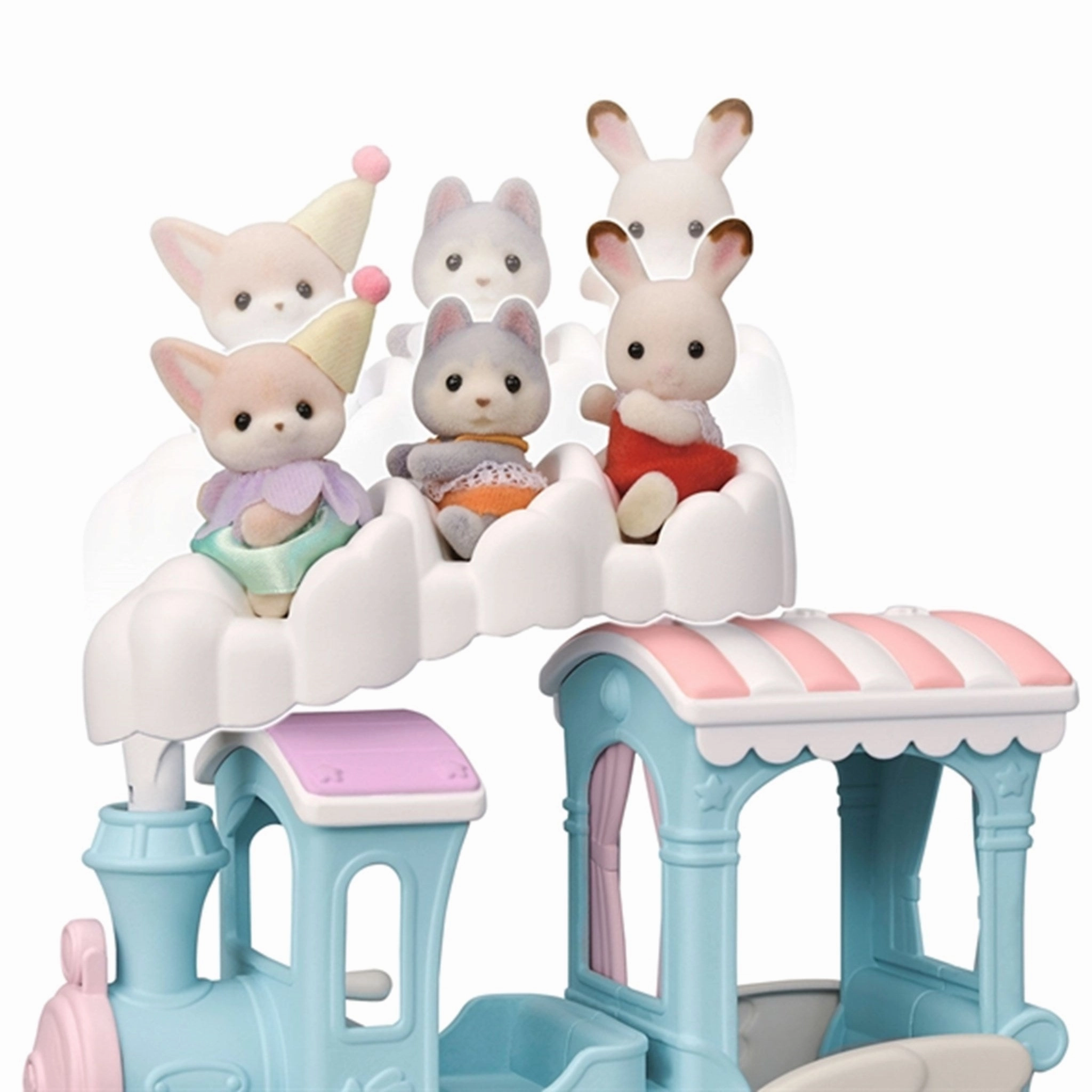 Sylvanian Families? Floating Cloud Rainbow Train