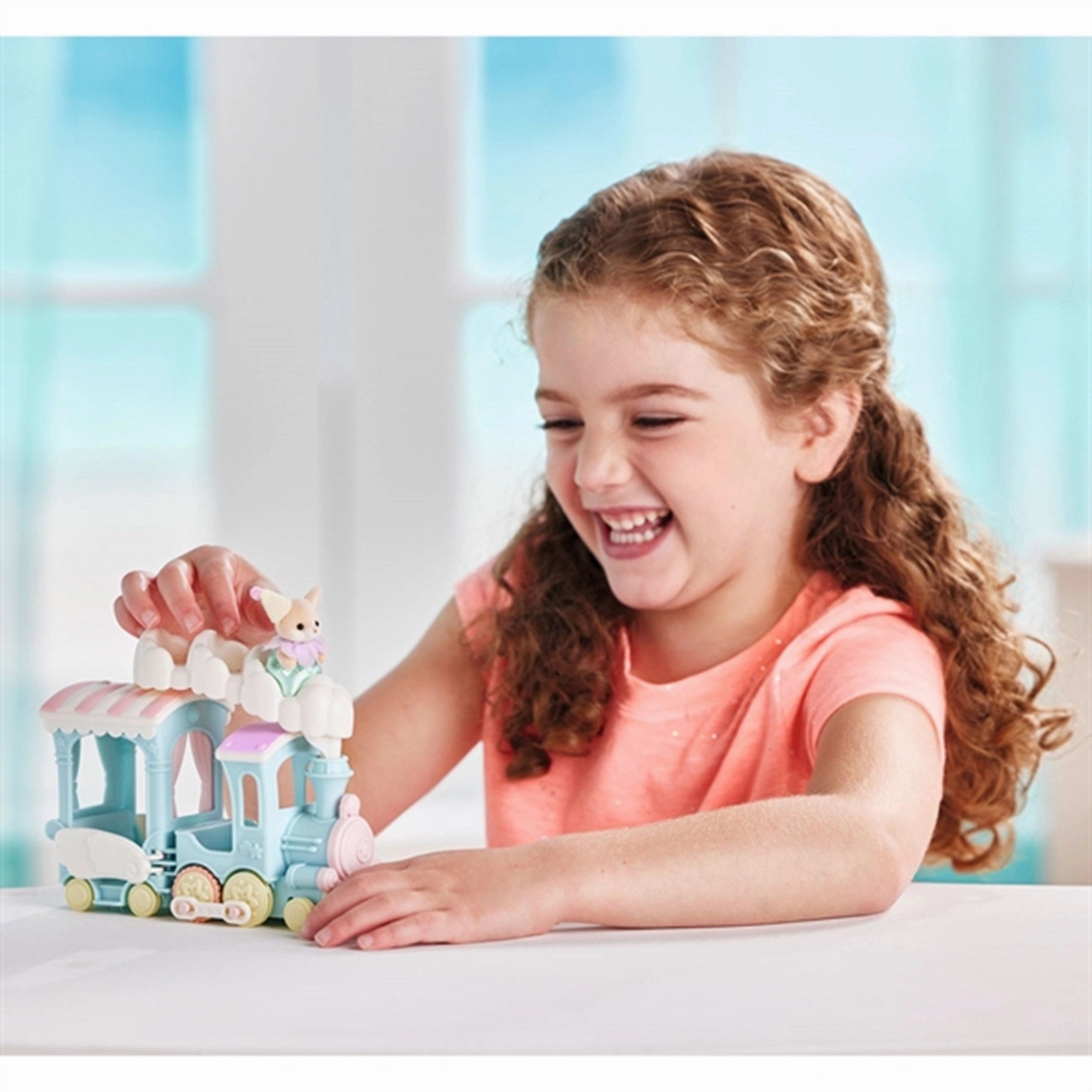 Sylvanian Families? Floating Cloud Rainbow Train