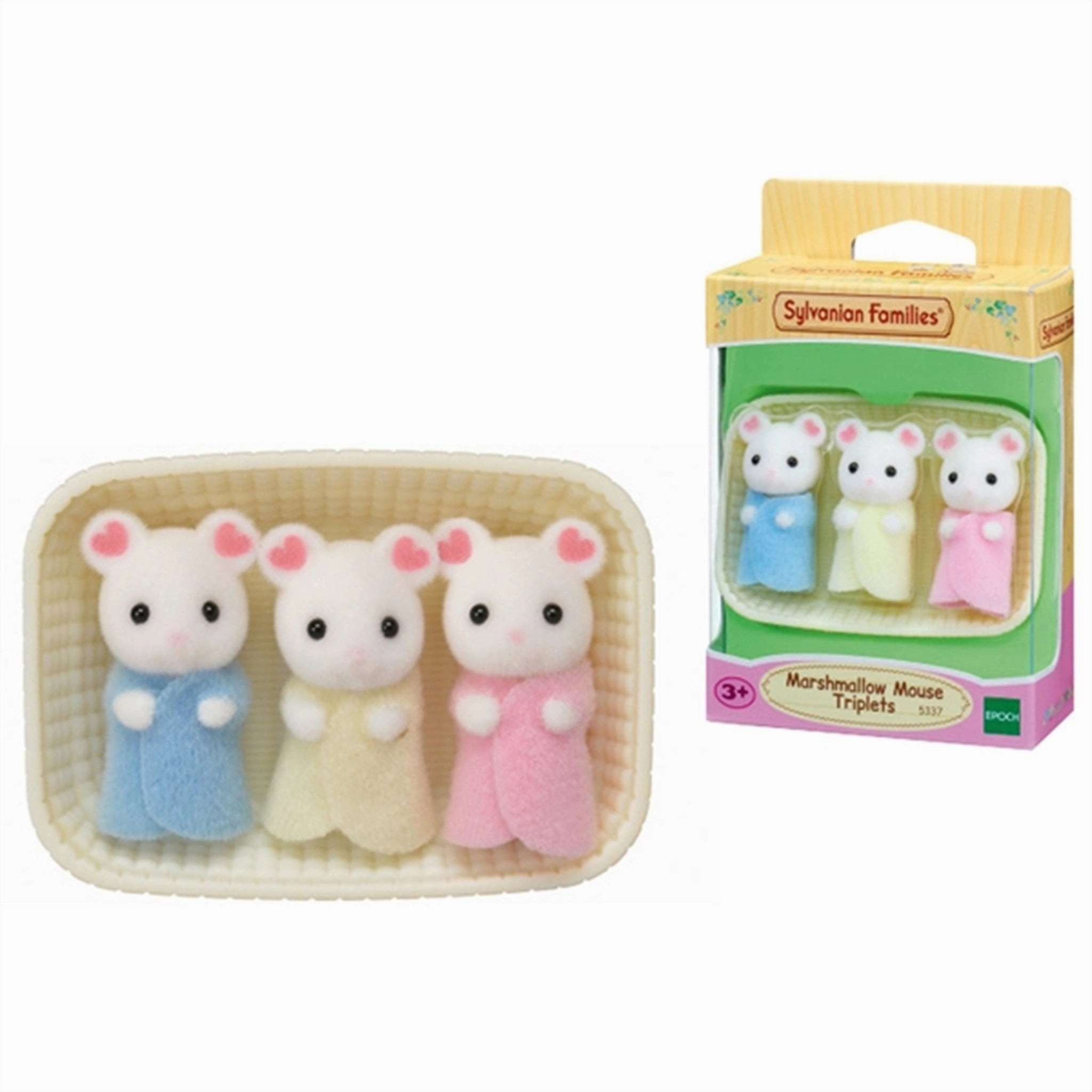 Sylvanian Families? Marshmallow Mouse Triplets