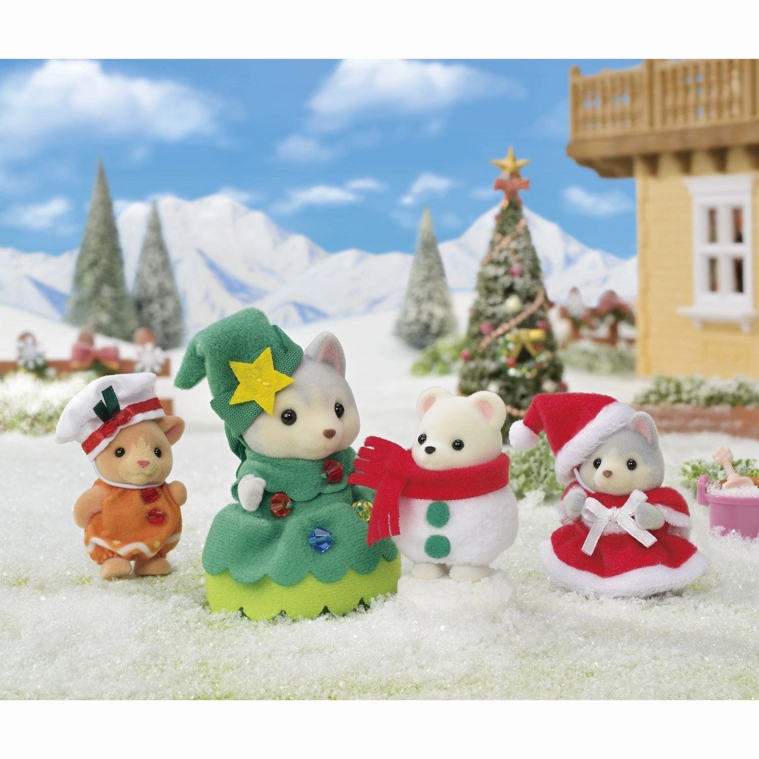 Sylvanian Families? Merry Christmas Friends