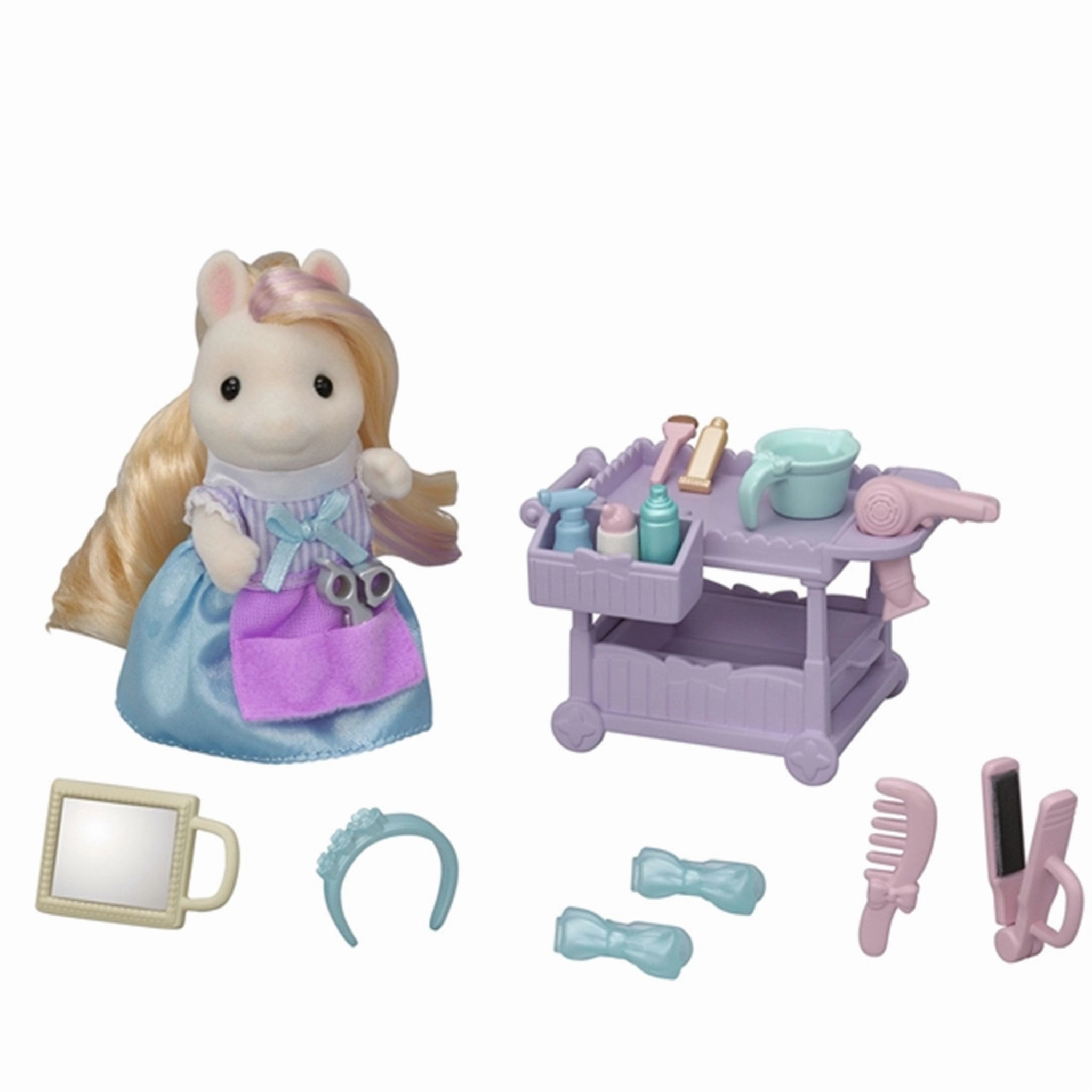 Sylvanian Families? Pony's Hair Stylist Set