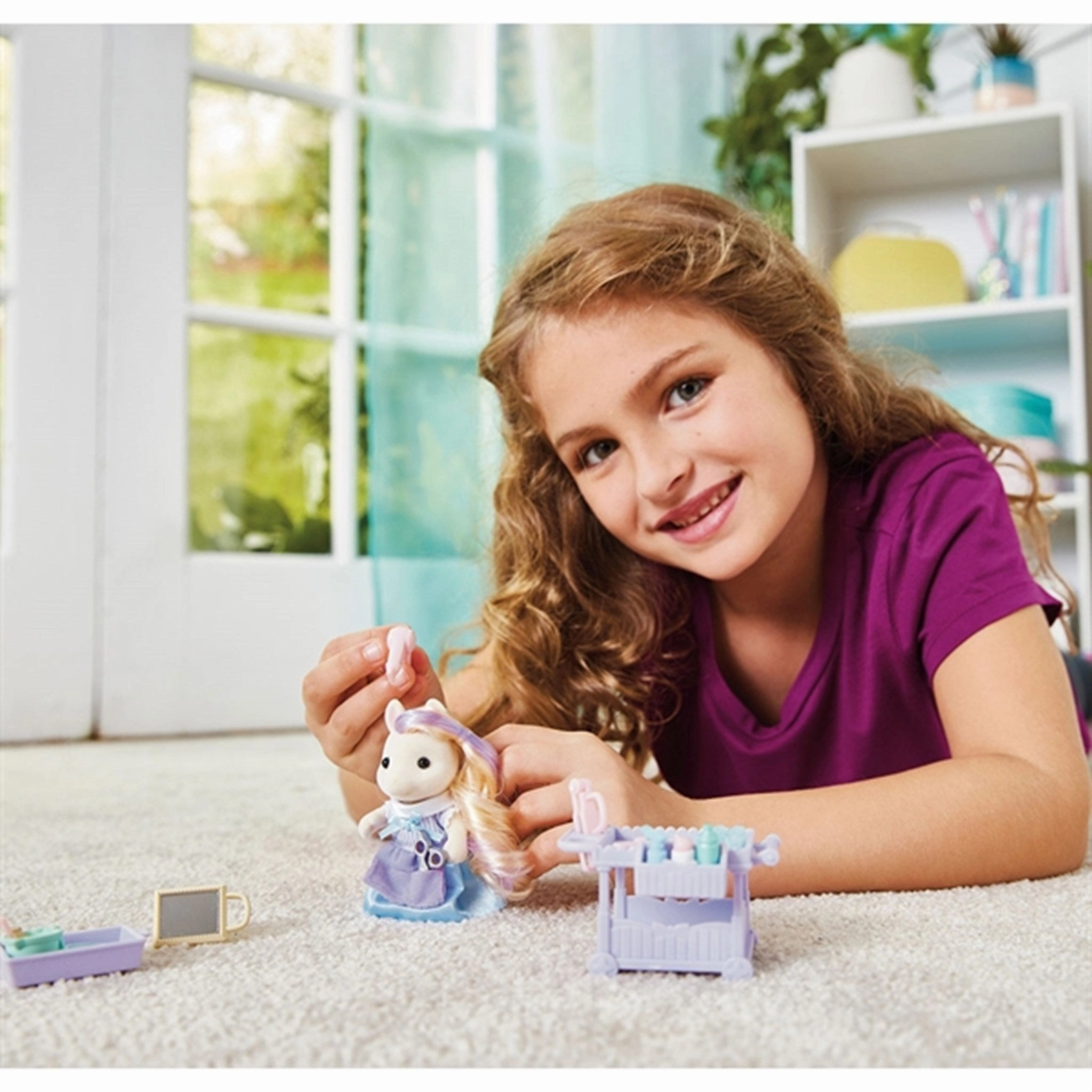 Sylvanian Families? Pony's Hair Stylist Set