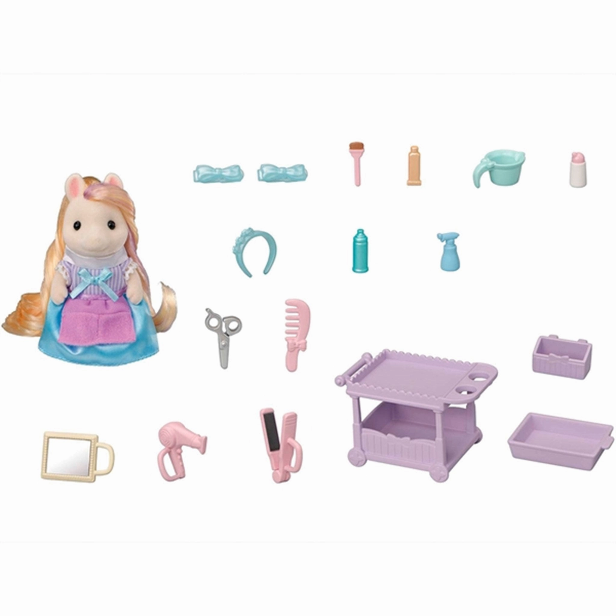 Sylvanian Families? Pony's Hair Stylist Set