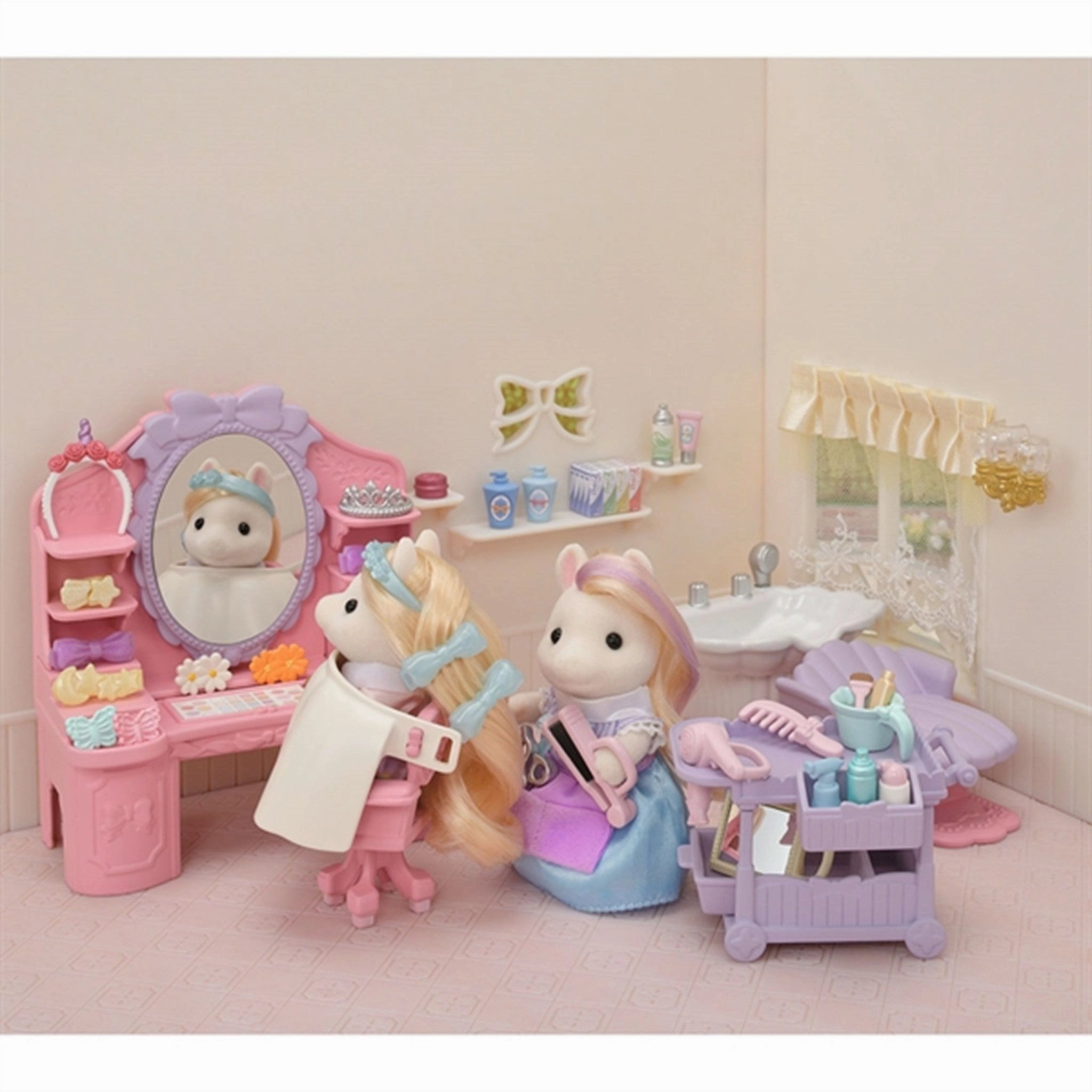 Sylvanian Families? Pony's Hair Stylist Set