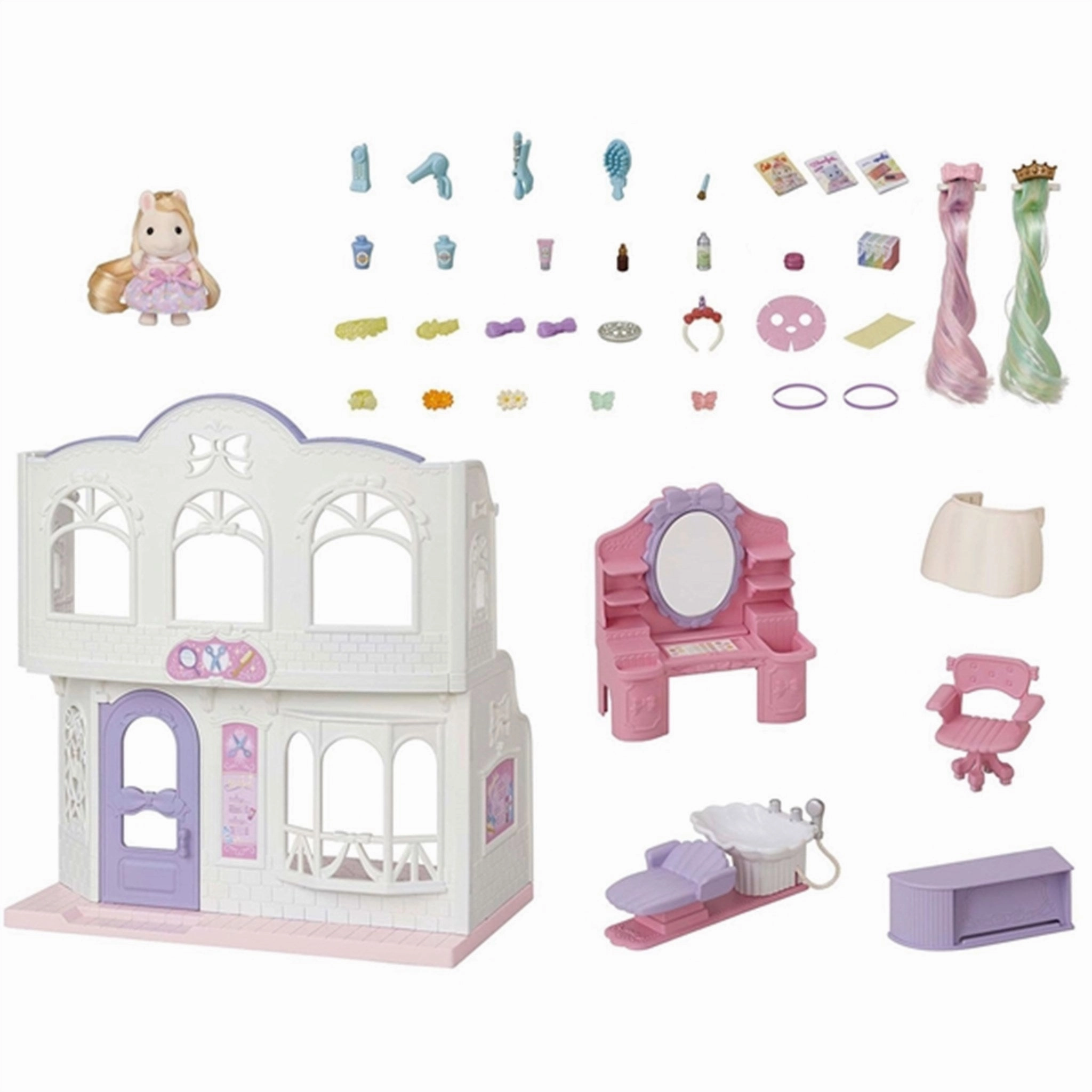 Sylvanian Families? Pony's Stylish Hair Salon
