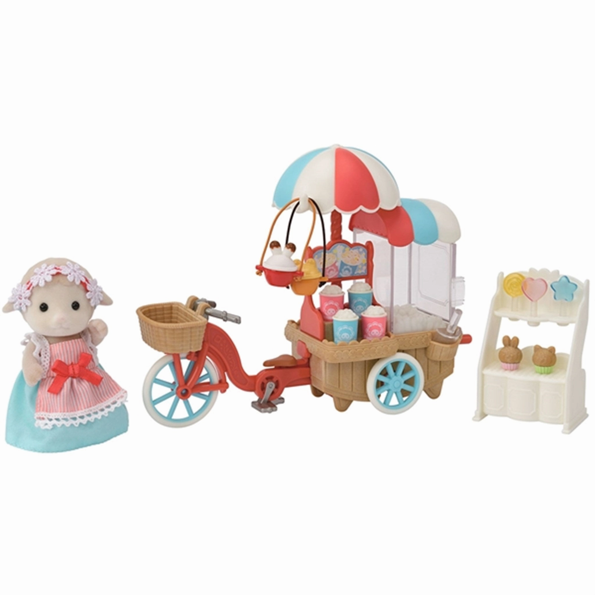 Sylvanian Families? Popcorn Delivery Service With Figur