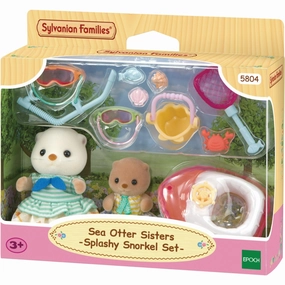 Sylvanian Families? Sea Otter Sisters - Splashy Snorkel Set