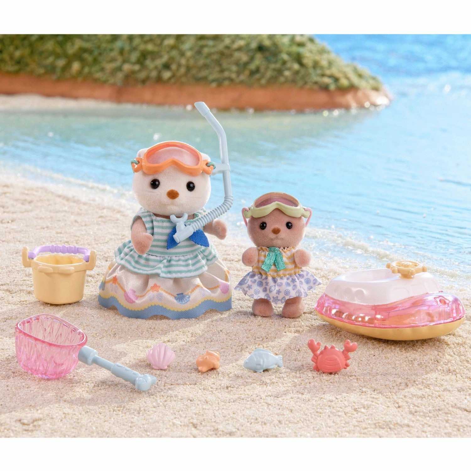 Sylvanian Families? Sea Otter Sisters - Splashy Snorkel Set