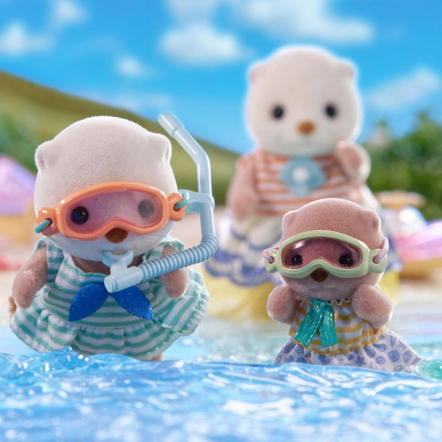 Sylvanian Families? Sea Otter Sisters - Splashy Snorkel Set