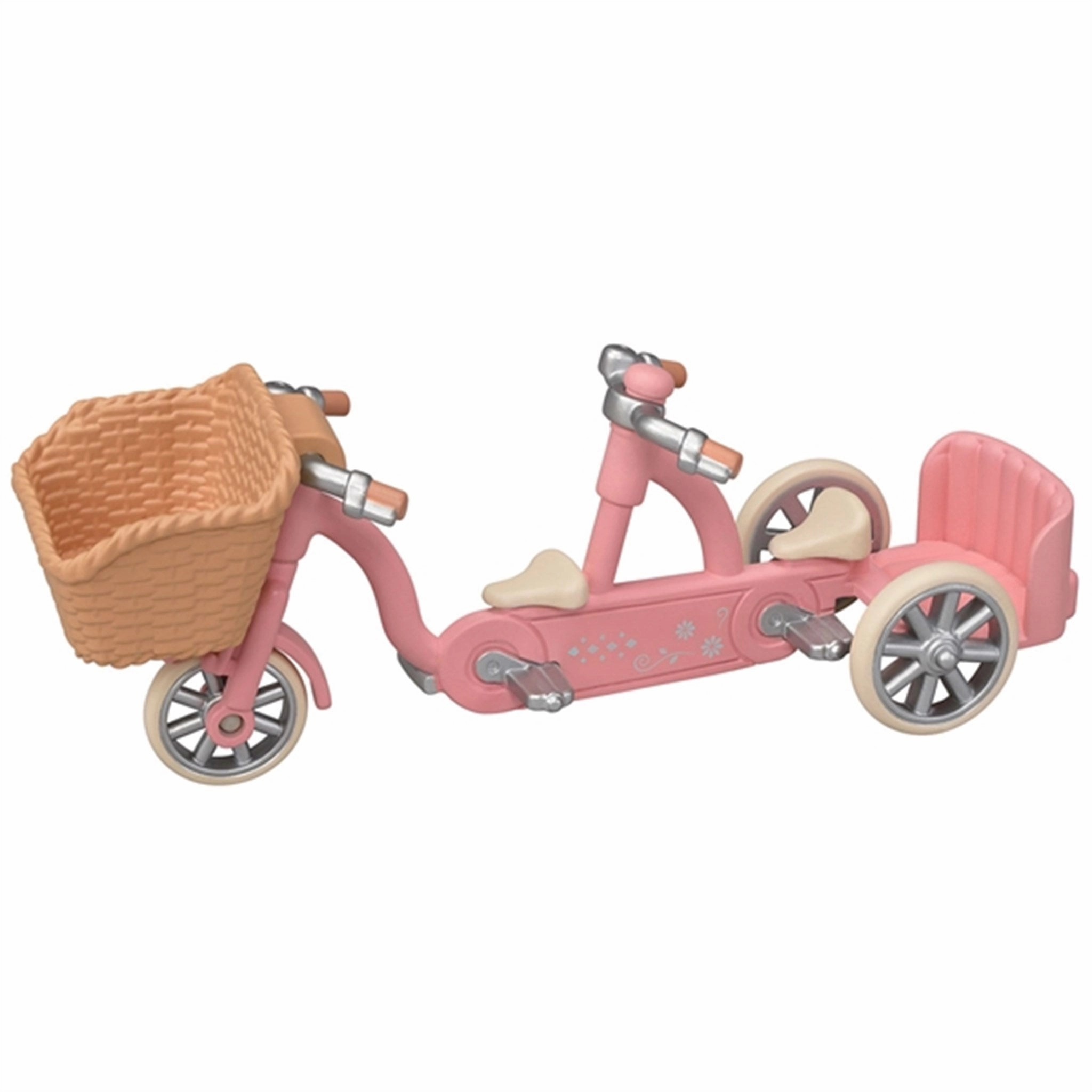 Sylvanian Families? Tandem Cycling Set Husky Sister & Brother